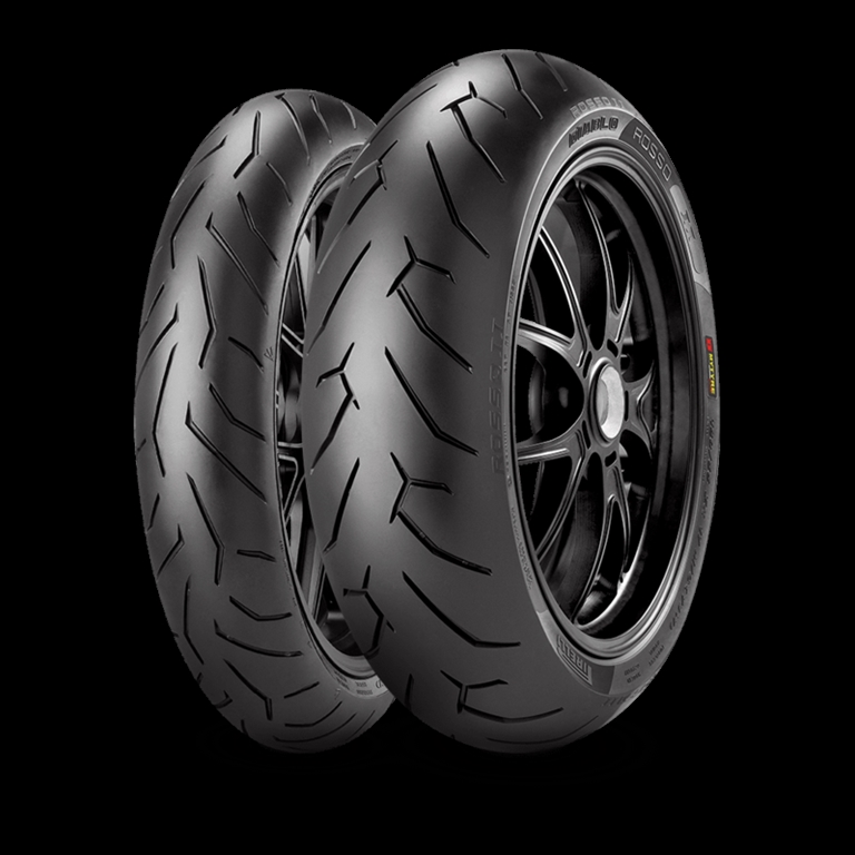 Anvelopă moto PIRELLI Diablo Rosso II 120/70 ZR 17 (58W) Față